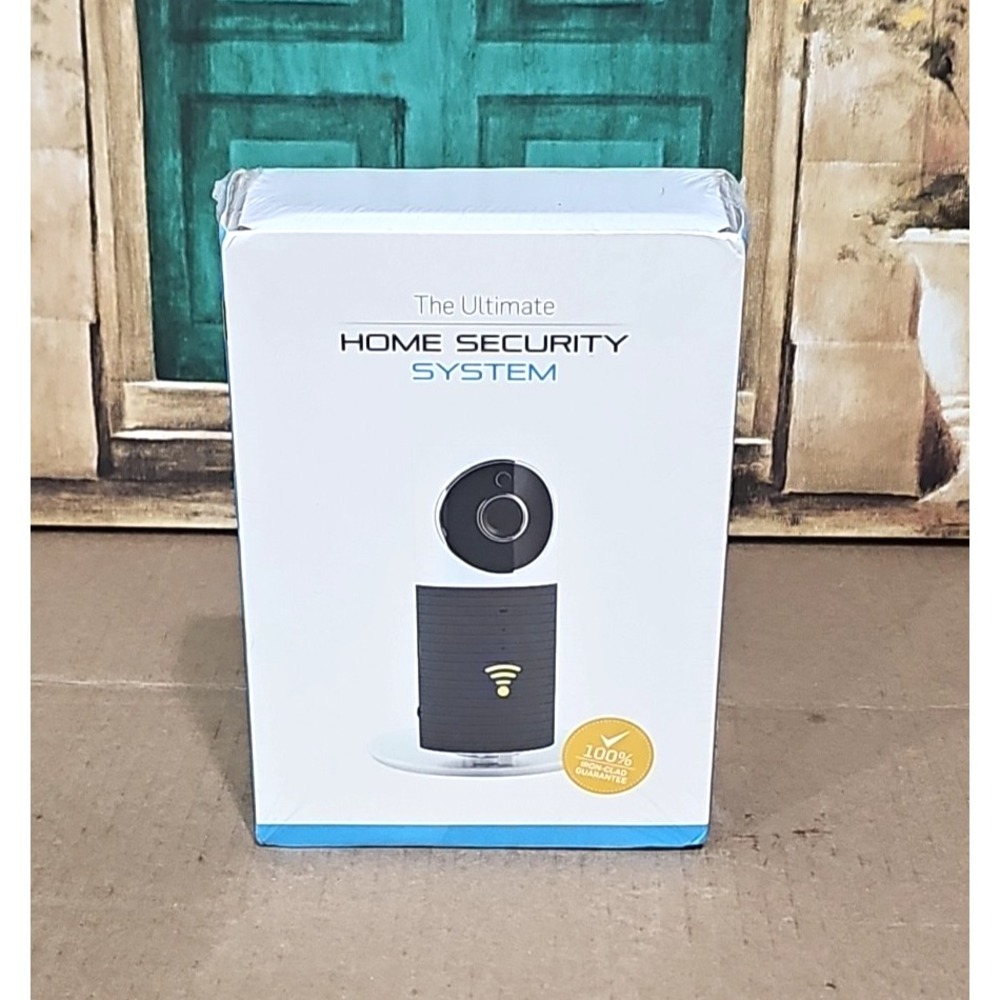 The Ultimate Home Security System Camera with mounting dock and USB power cord